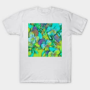 Pastel Pansies T-Shirt